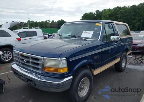 1993 Ford Bronco U100 z USA, uszkodzony, nr VIN 1FMEU15H2PLA22357